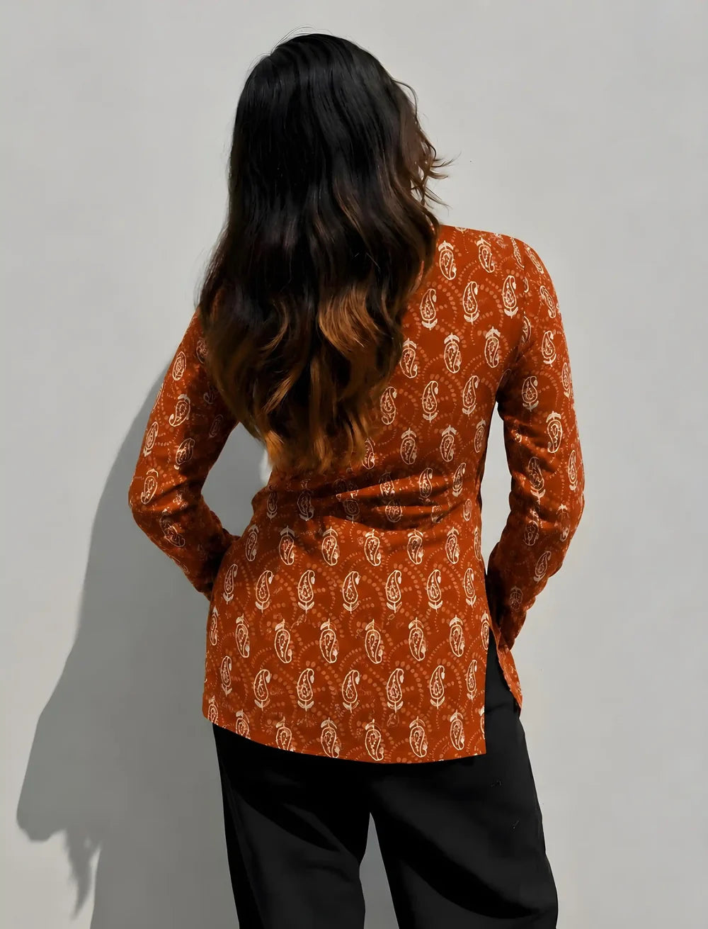 Stylish Ethnic Short Kurti for Women – Elegant Fashion Wear for Casual, Office and Festive Occasions