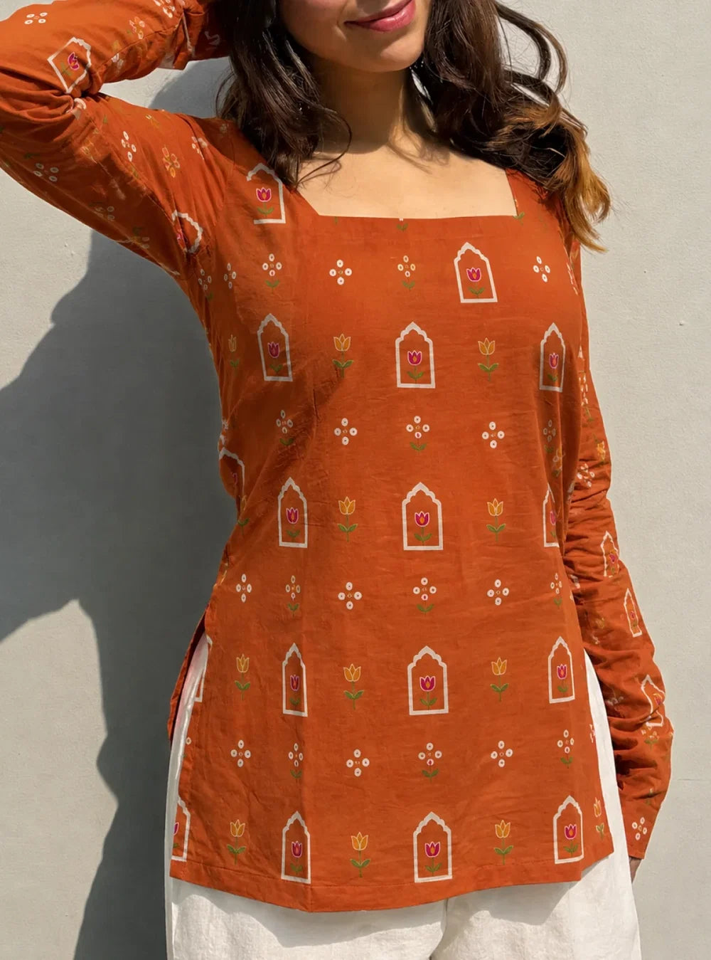 Stylish Women’s Short Kurti – Trendy Indian Ethnic Wear for Casual, Office & Festive Looks