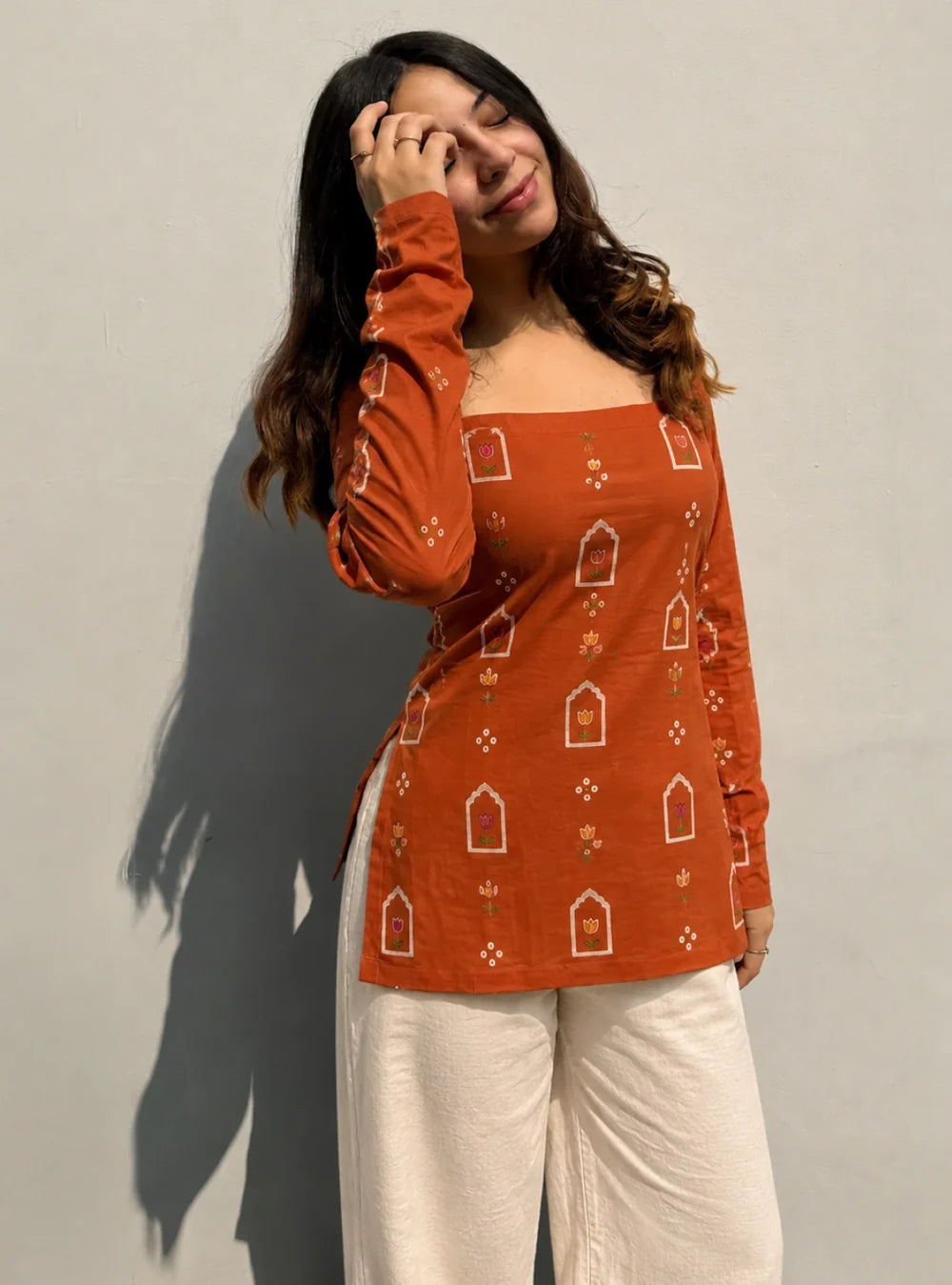 Stylish Women’s Short Kurti – Trendy Indian Ethnic Wear for Casual, Office & Festive Looks