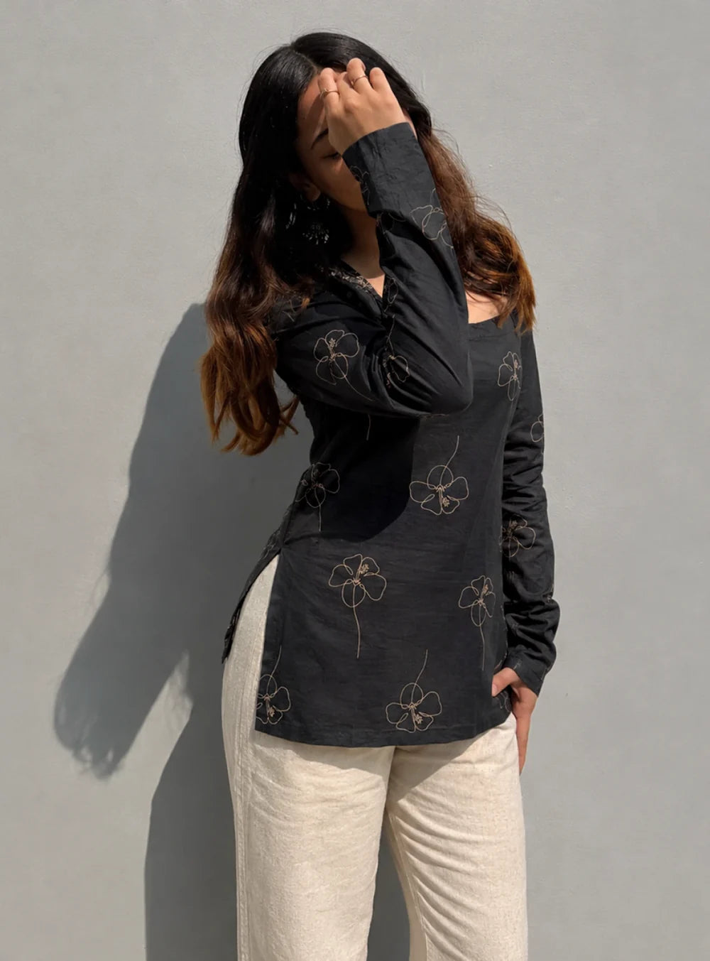 Elegant Printed Short Kurti for Women – Stylish Indian Ethnic Wear for Casual and Festive Looks