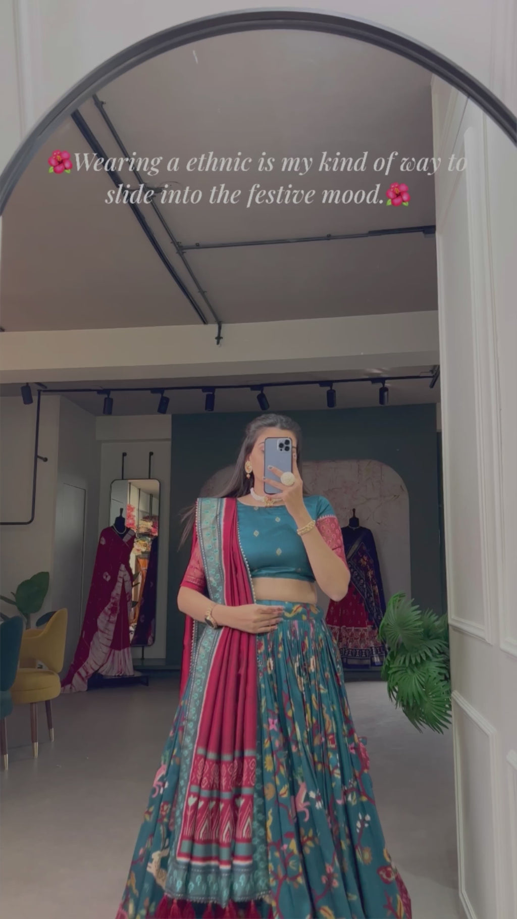 Designer Semi-Stitched Tussar Silk Lehenga Choli | Printed Blouse & Matching Dupatta | Elegant for Wedding, Festival, Reception & Party